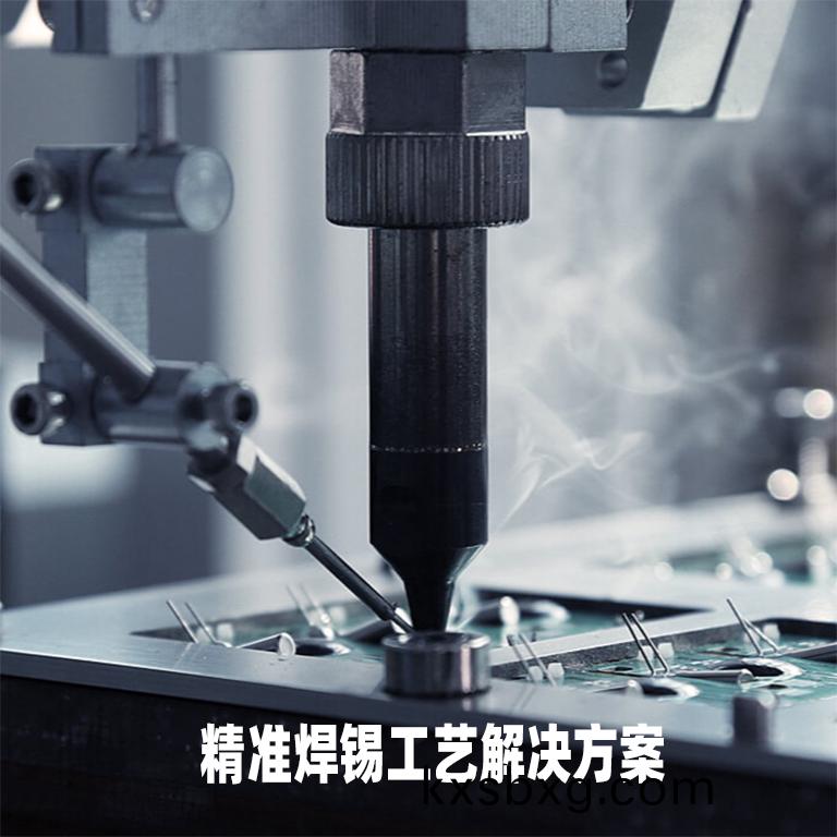 雙(shuang)頭線路(lu)闆(ban)自(zi)動銲(han)錫機(ji)工(gong)藝(yi)解(jie)決(jue)方案
